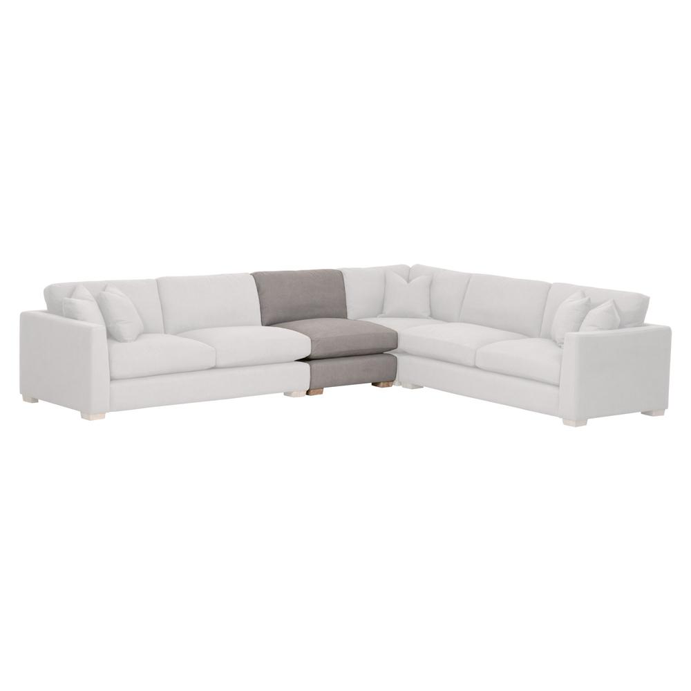 Hayden Modular Taper 1-Seat Armless Sofa Chair. Picture 7