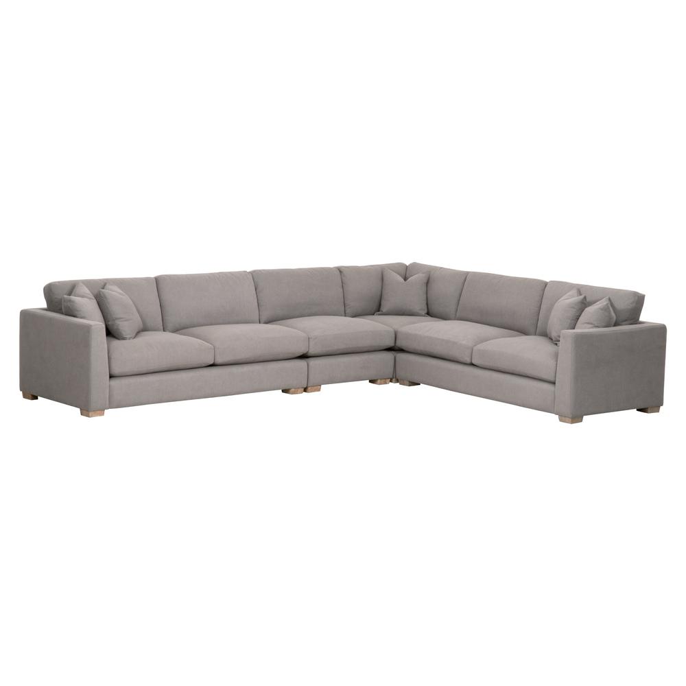 Hayden Modular Taper 1-Seat Armless Sofa Chair. Picture 8