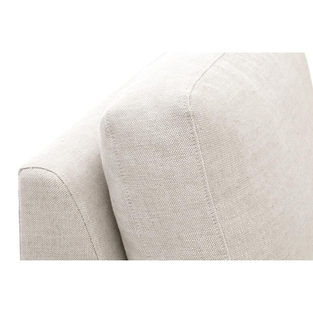 Lena Modular Slope Arm Slipcover 1-Seat Armless Chair. Picture 8