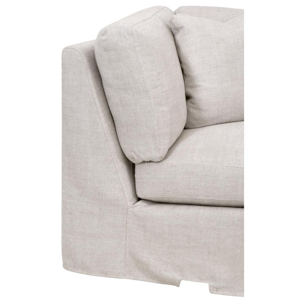 Lena Modular Slope Arm Slipcover Corner Chair. Picture 5
