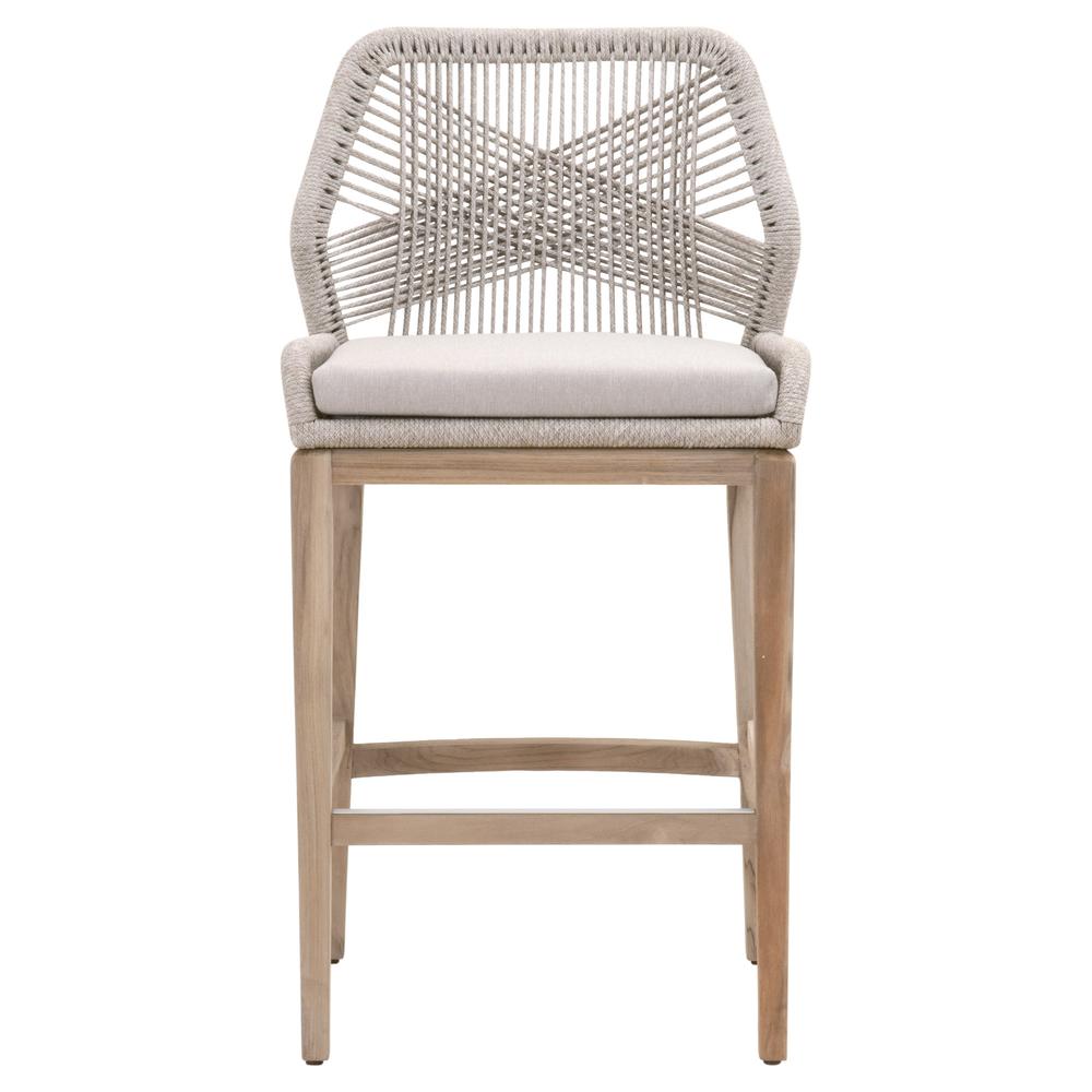 Loom Outdoor Barstool. Picture 1