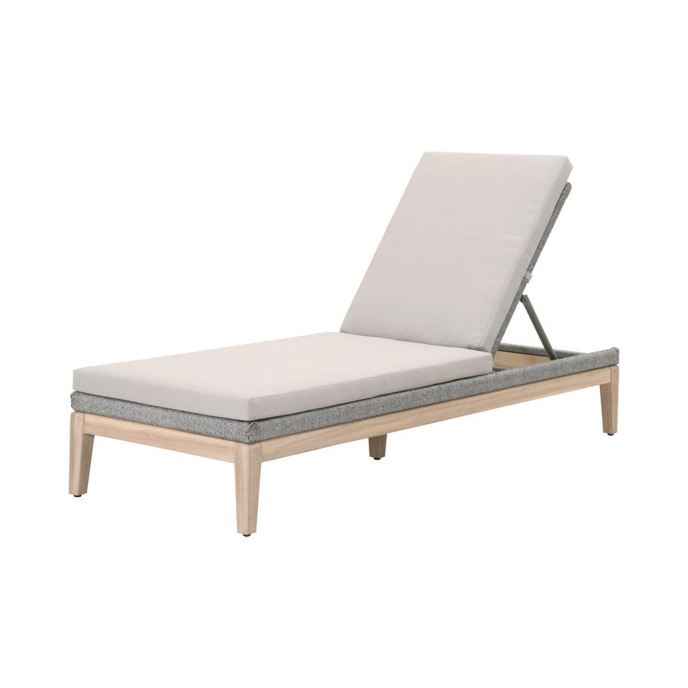 Loom Outdoor Chaise. Picture 1