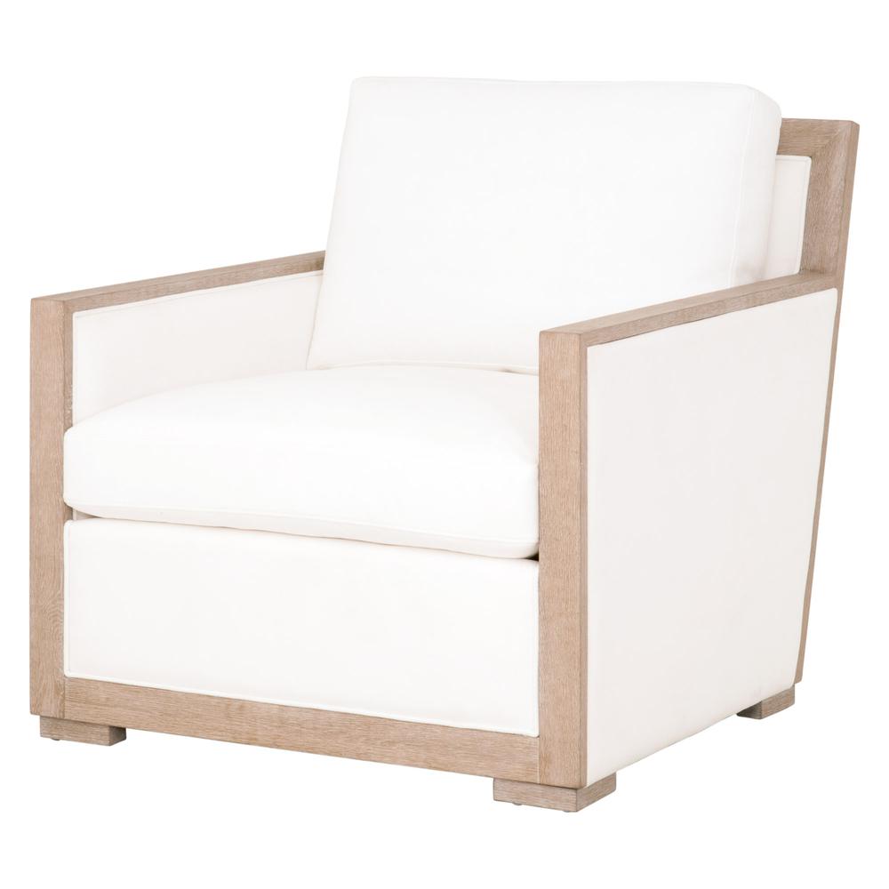 Manhattan Wood Trim Sofa Chair. Picture 2