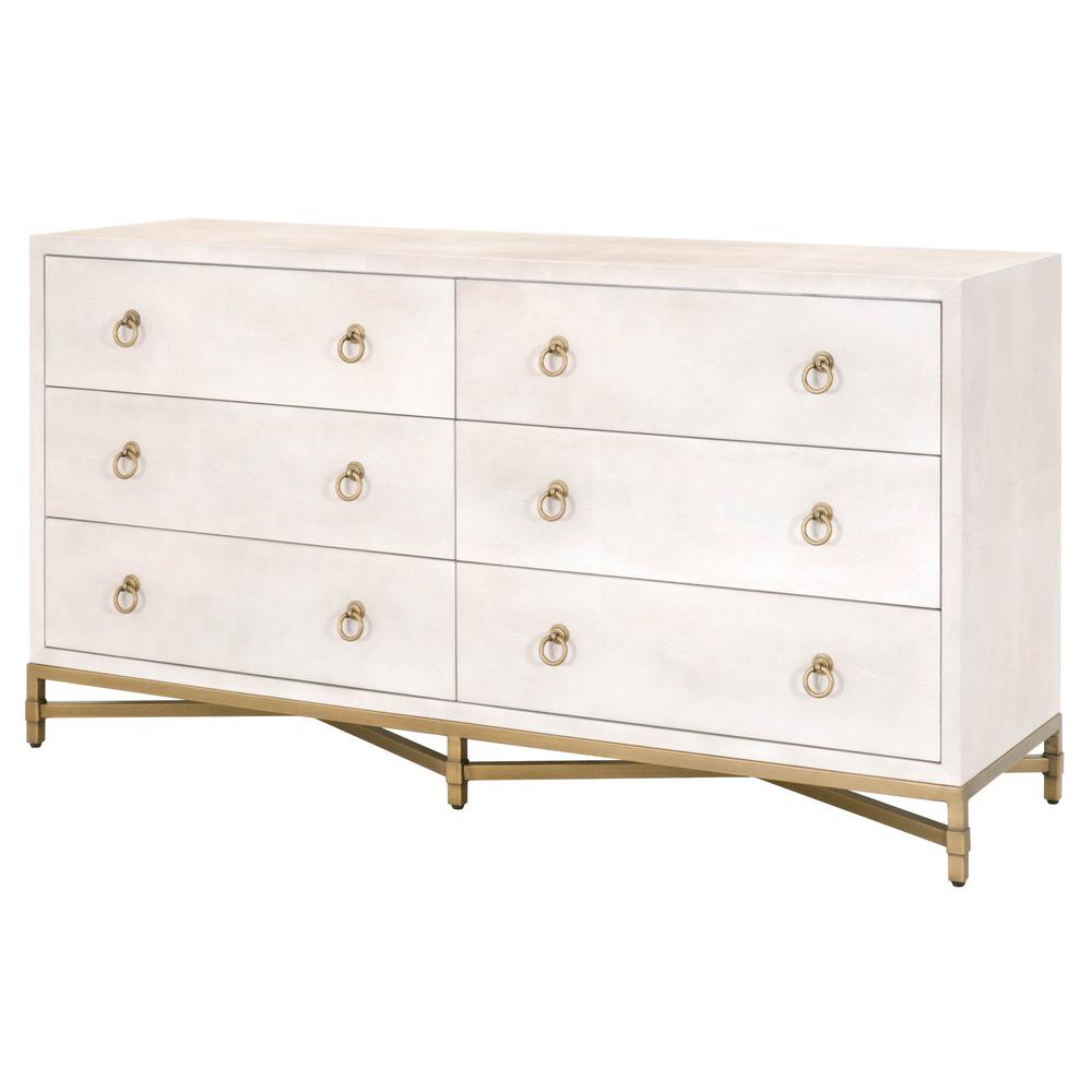 Strand Shagreen 6-Drawer Double Dresser. Picture 3