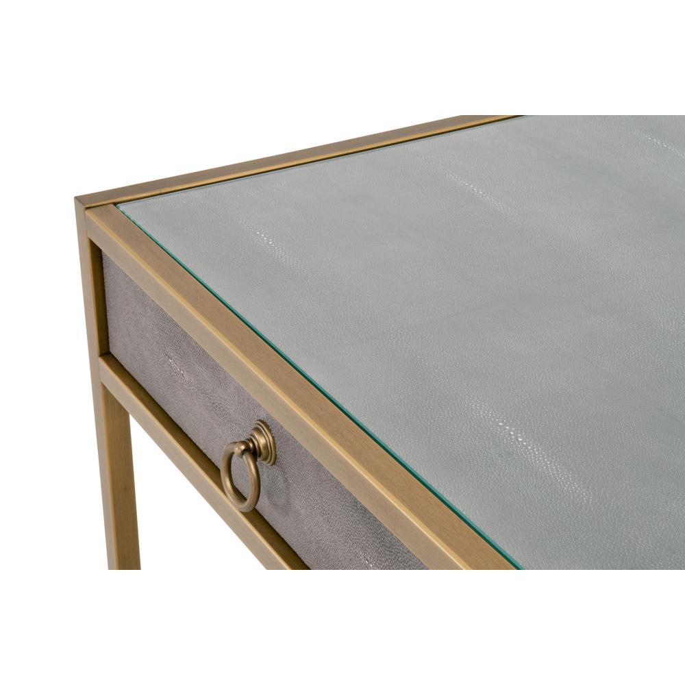 Strand Shagreen Writing Desk. Picture 7