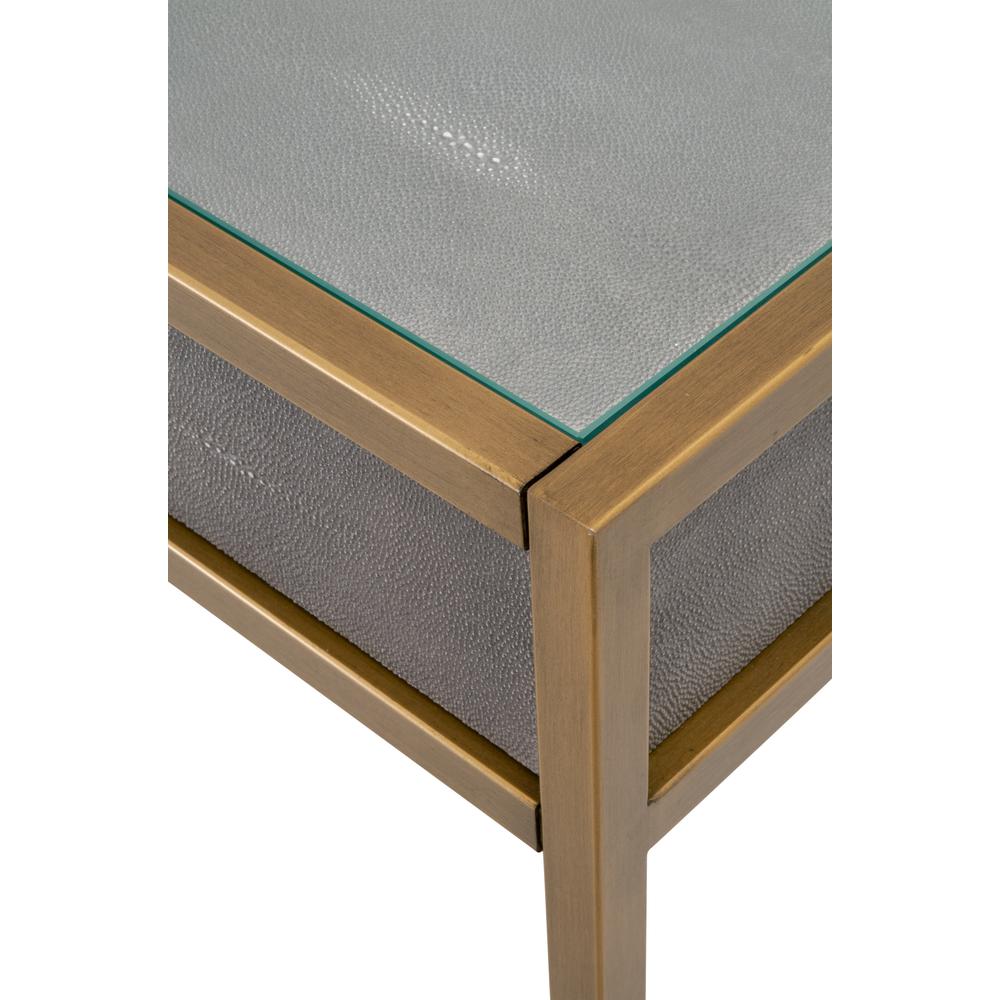 Strand Shagreen Writing Desk. Picture 8