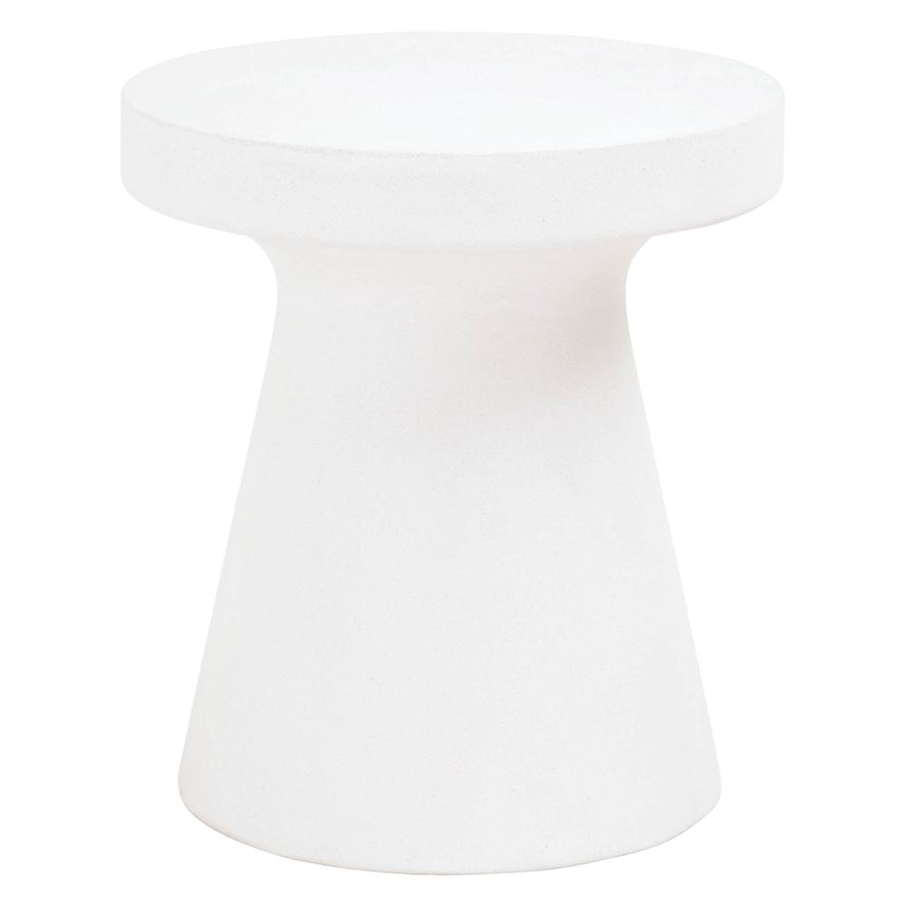 Tack Accent Table, Ivory. Picture 1