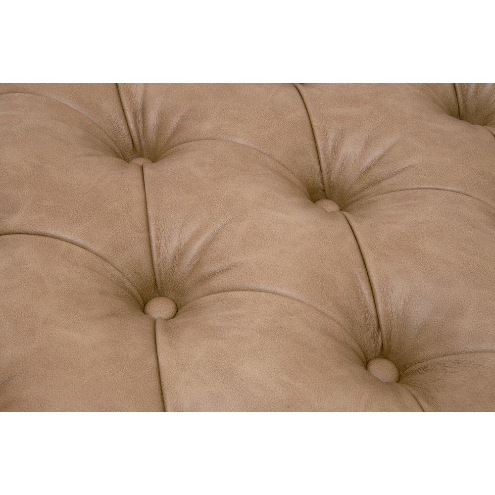 Essentials For Living Townsend Tufted Upholstered Coffee Table. Picture 8