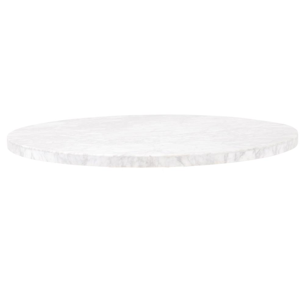 Turino Carrera 54" Round Dining Table Top. Picture 1
