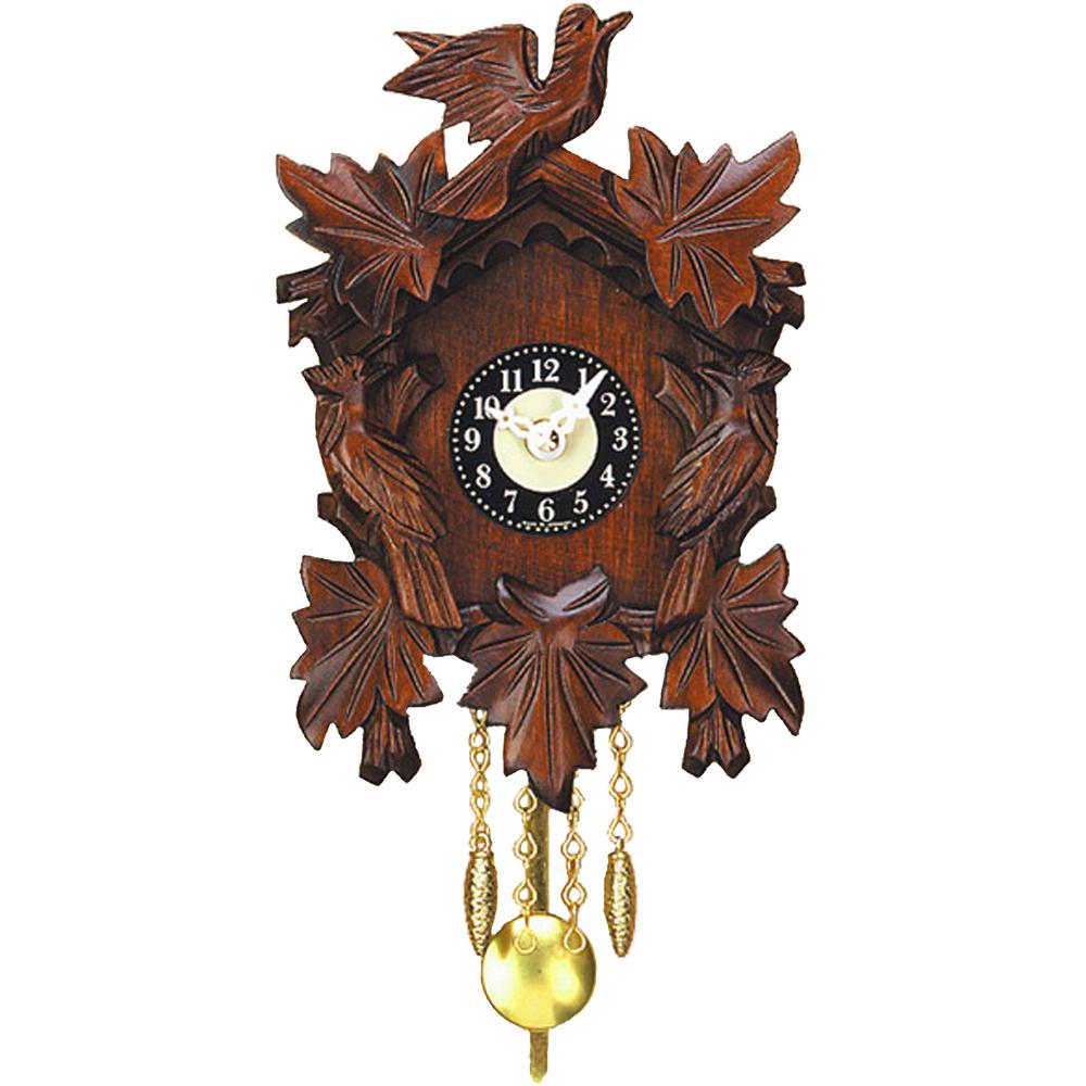 Engstler Battery-operated Clock - Mini Size with Music/Chimes - 7"H x 5"W x 3"D. Picture 1