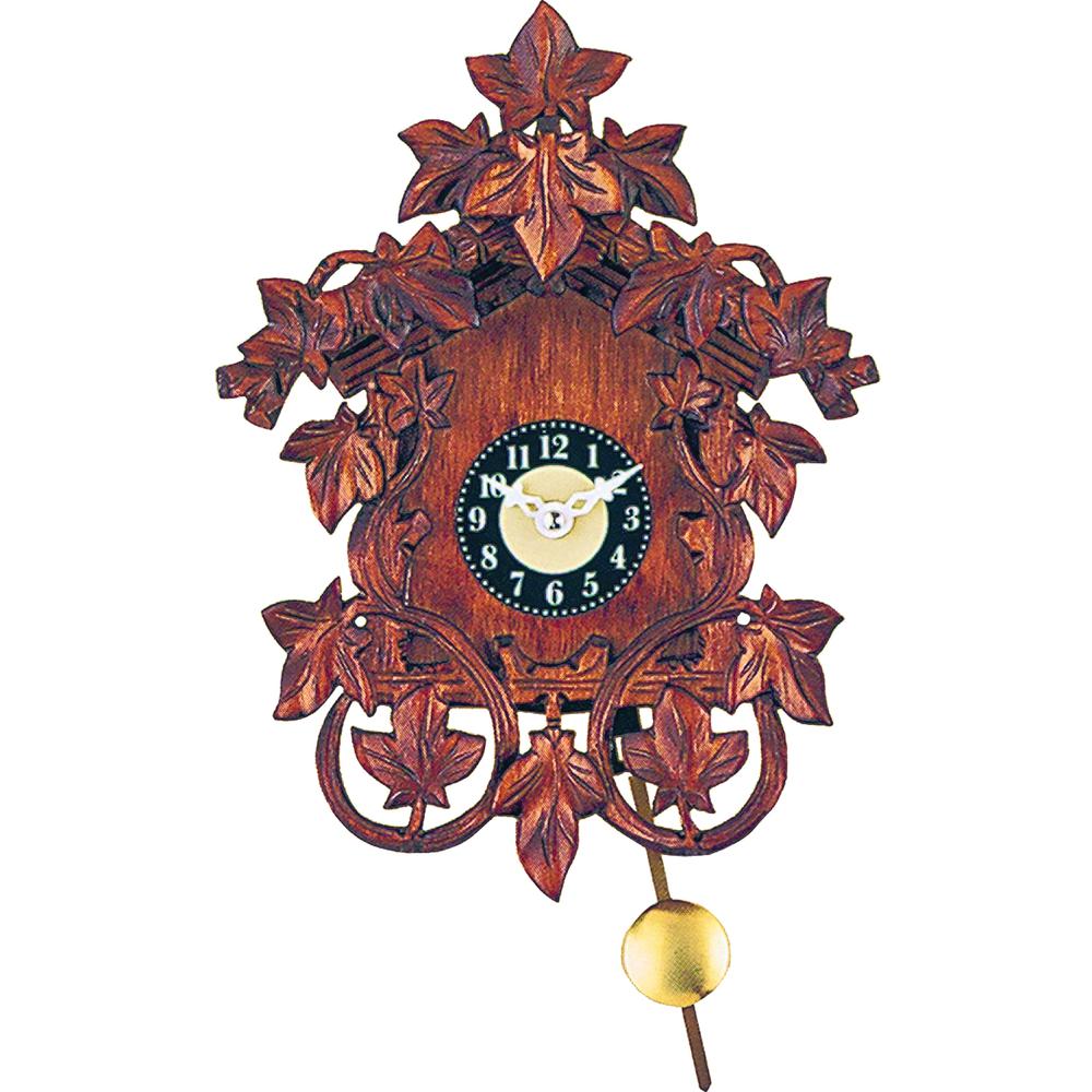 0138QP - Engstler Battery-operated Clock - Mini Size with Music/Chimes - 8"H x 5"W x 3"D. Picture 1