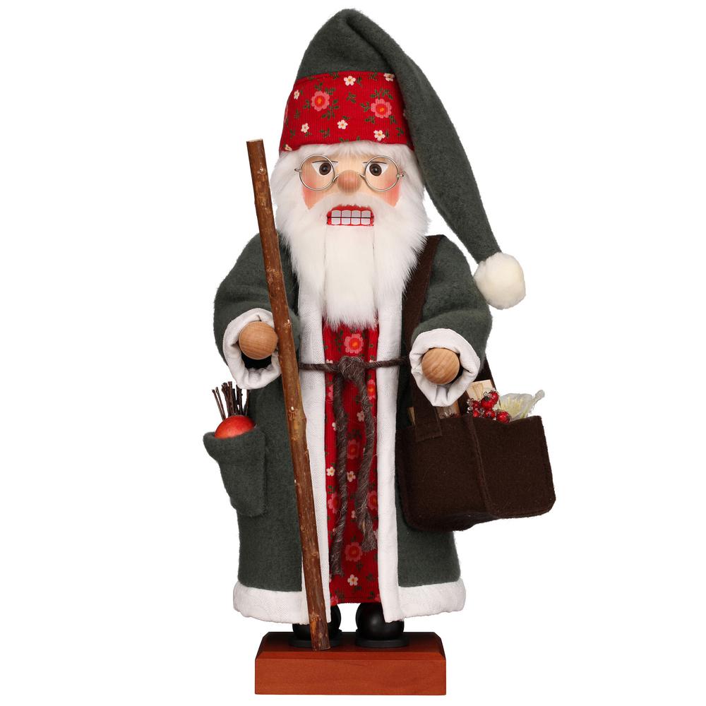 Christian Ulbricht Nutcracker - Santa with Fruit - 19"H x 9"W x 6"D. Picture 1