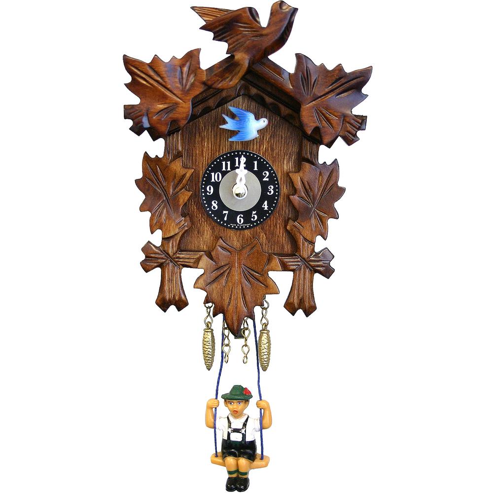 Engstler Battery-operated Clock - Mini Size - 6.75"H x 4.5"W x 2.75"D. The main picture.