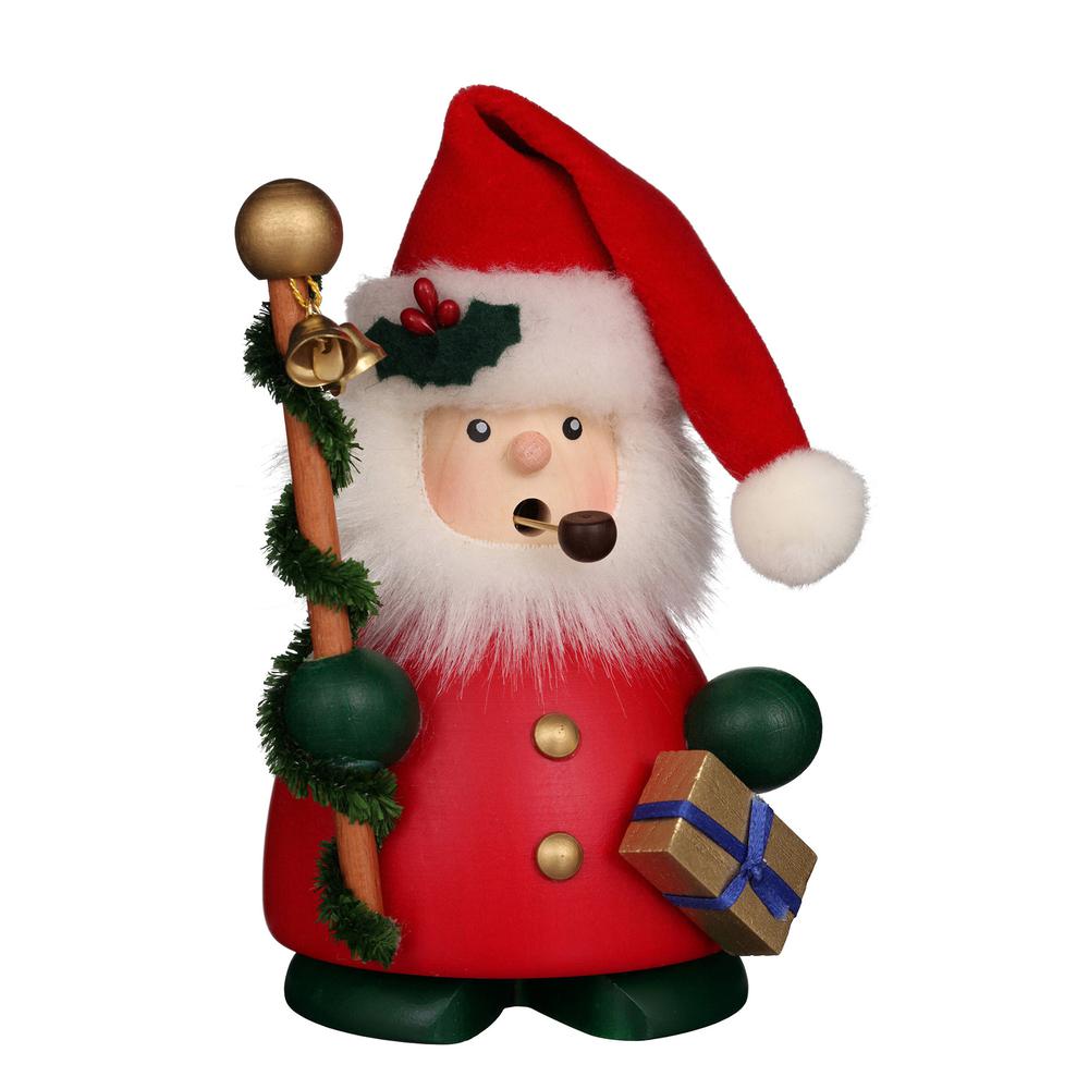 Christian Ulbricht Incense Burner - Santa Claus - 5.5"H x 3"W x 4"D. Picture 1