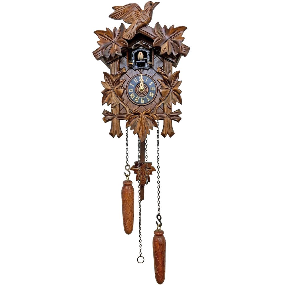 Engstler Battery-operated Cuckoo Clock - Full Size - 9.5"H x 6.75"W x 5.5"D. The main picture.