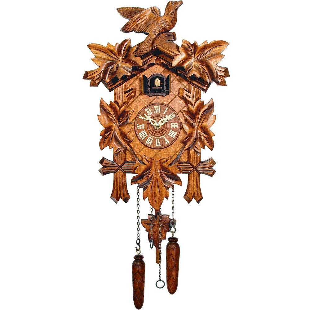 Engstler Battery-operated Cuckoo Clock - Full Size - 13.5"H x 9.5"W x 6.5"D. Picture 1
