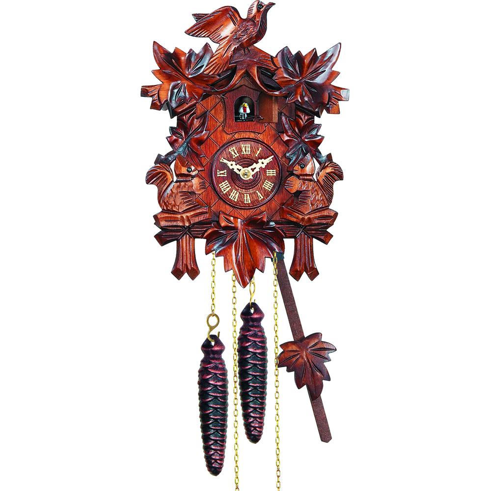 622 - Engstler Weight-driven Cuckoo Clock - Full Size - 10"H x 7"W x 5.5"D. Picture 3