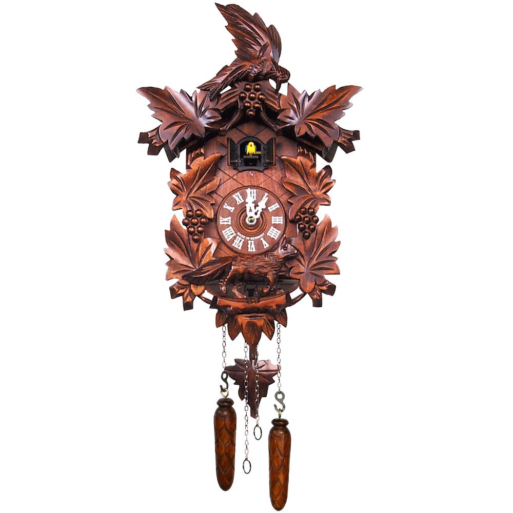 Engstler Battery-operated Cuckoo Clock - Full Size - 15"H x 9.75"W x 6"D. Picture 1