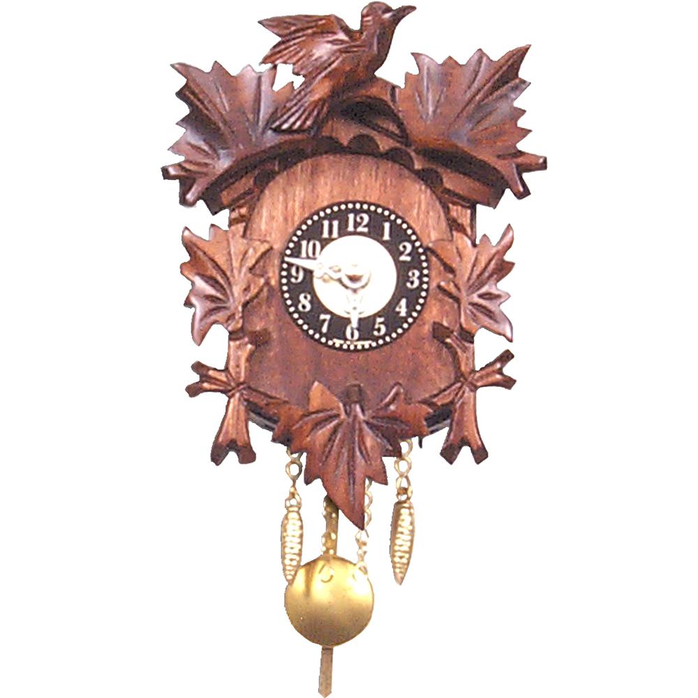 125-1QP - Engstler Battery-operated Clock - Mini Size - 5"H x 4.25"W x 2.75"D. Picture 2