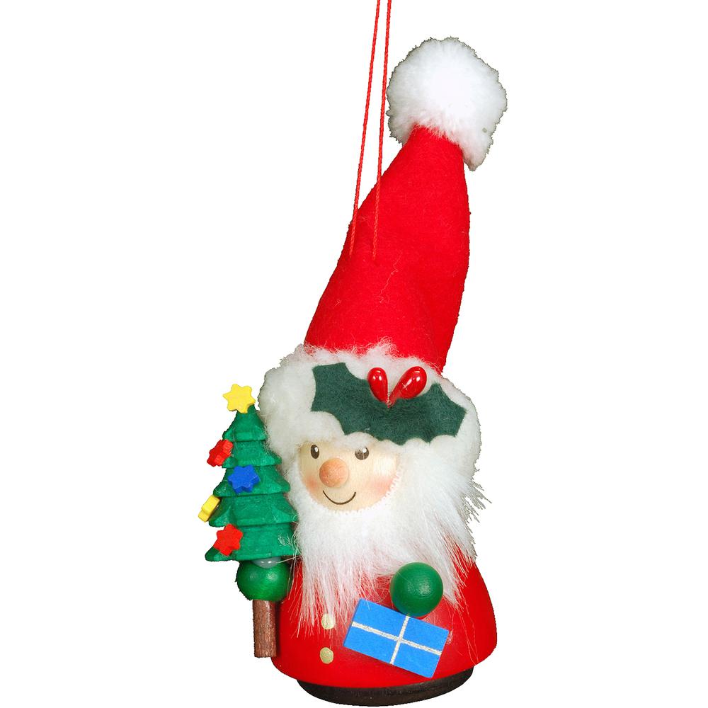 Christian Ulbricht Ornament - Santa - 5"H x 2"W x 2"D. Picture 1