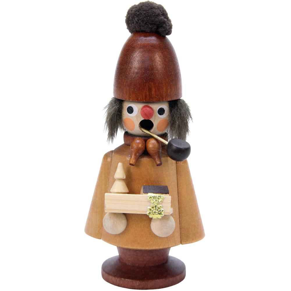 Christian Ulbricht Incense Burner - Toy Peddler (Natural) - 5"H x 2"W x 2"D. Picture 1