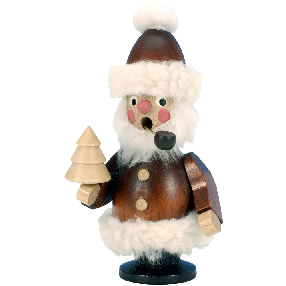 Christian Ulbricht Incense Burner - Santa (Natural) - 4.75"H x 2.25"W x 2"D. Picture 1
