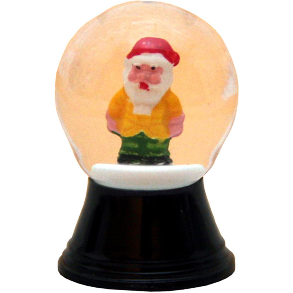 Perzy Snowglobe, Mini Gnome - 1.5"H x 1"W x 1"D. Picture 1