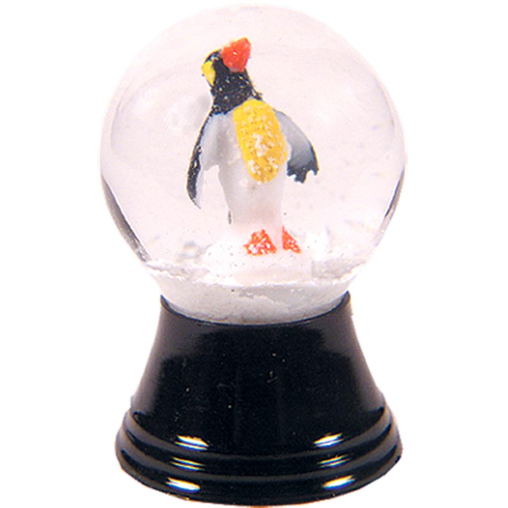 Perzy Snowglobe, Mini Penguin - 1.5"H x 1"W x 1"D. Picture 1