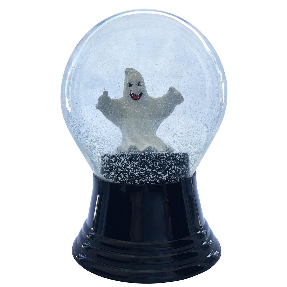 Perzy Snowglobe - Medium Ghost - 5"H x 3"W x 3"D. Picture 1