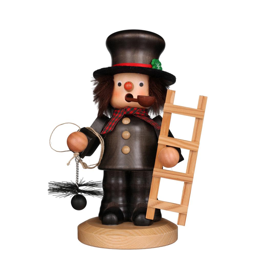 Christian Ulbricht Smoker - Chimney Sweep - 7.5"H x 5"W x 4"D. Picture 1