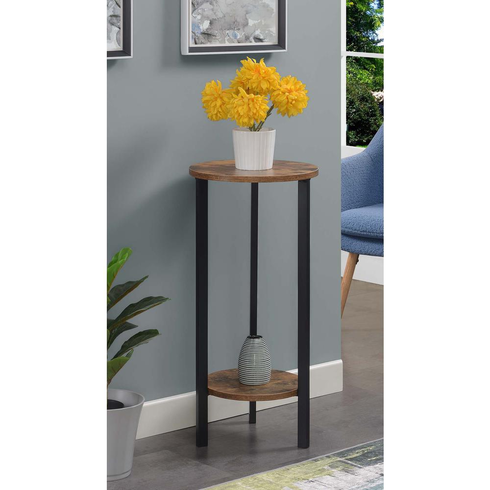 Graystone 31 inch 2 Tier Plant Stand. Picture 3