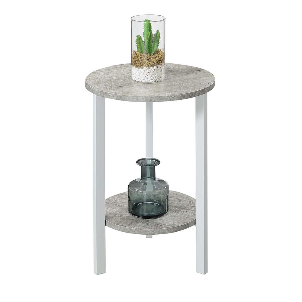 Graystone 24 inch 2 Tier Plant Stand. Picture 1