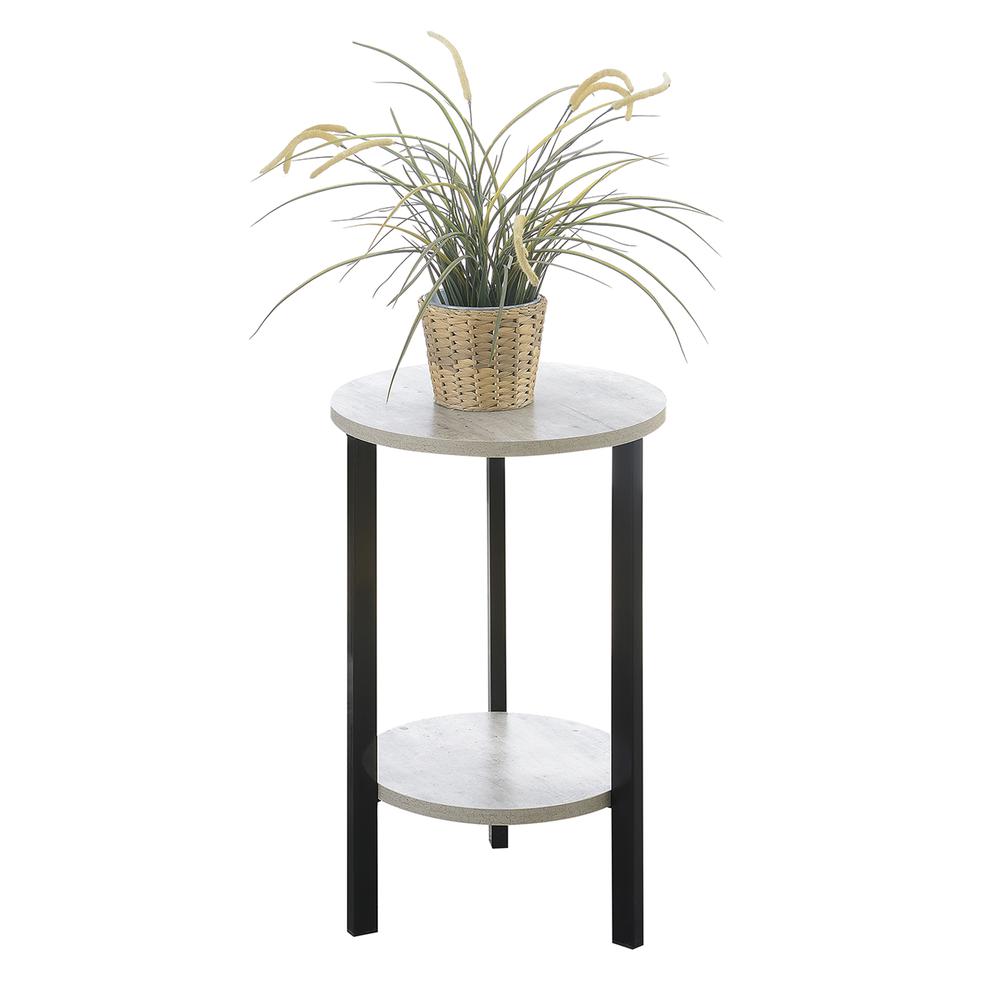 Graystone 24 inch 2 Tier Plant Stand. Picture 2