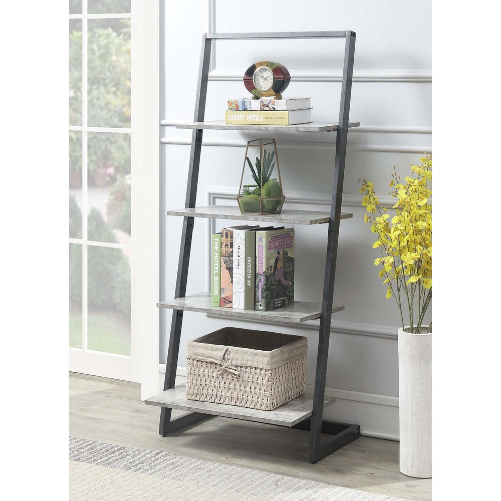 Graystone 4 Tier Ladder Bookcase/shelf. Picture 2