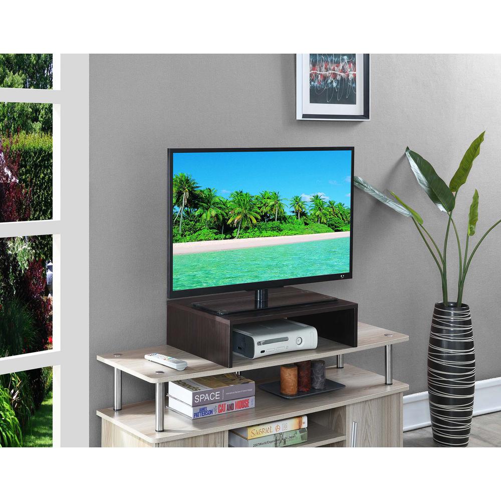 Designs2Go Small TV/Monitor Riser for TVs up to 26 Inches Espresso. Picture 3