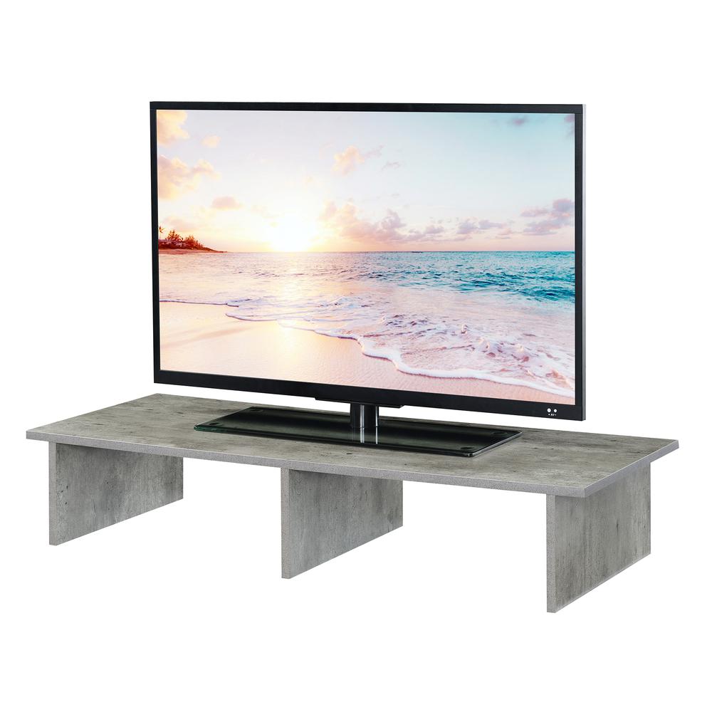 Designs2Go TV/Monitor Riser for TVs up to 46 Inches Faux Birch. The main picture.