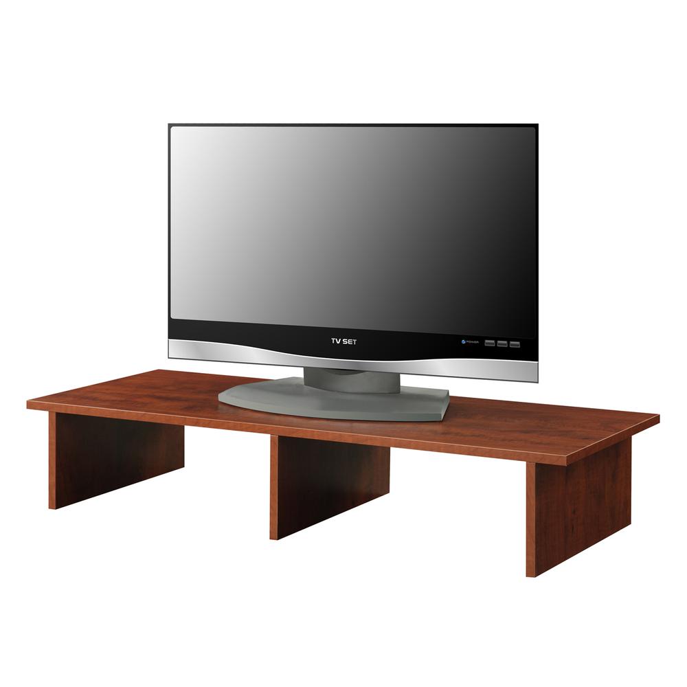 Designs2Go TV/Monitor Riser for TVs up to 46 Inches Cherry. Picture 2