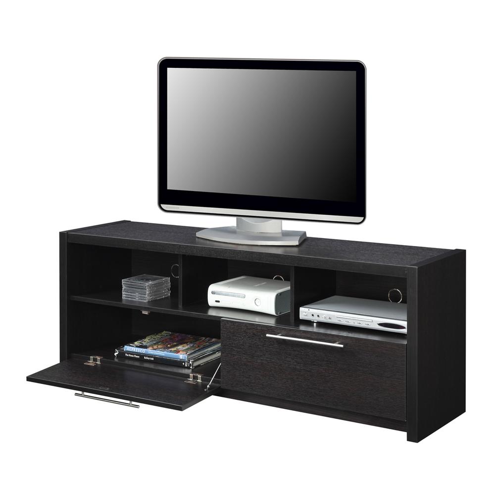 Newport Marbella 60 inch TV Stand with Cabinets and Shelves. Picture 2