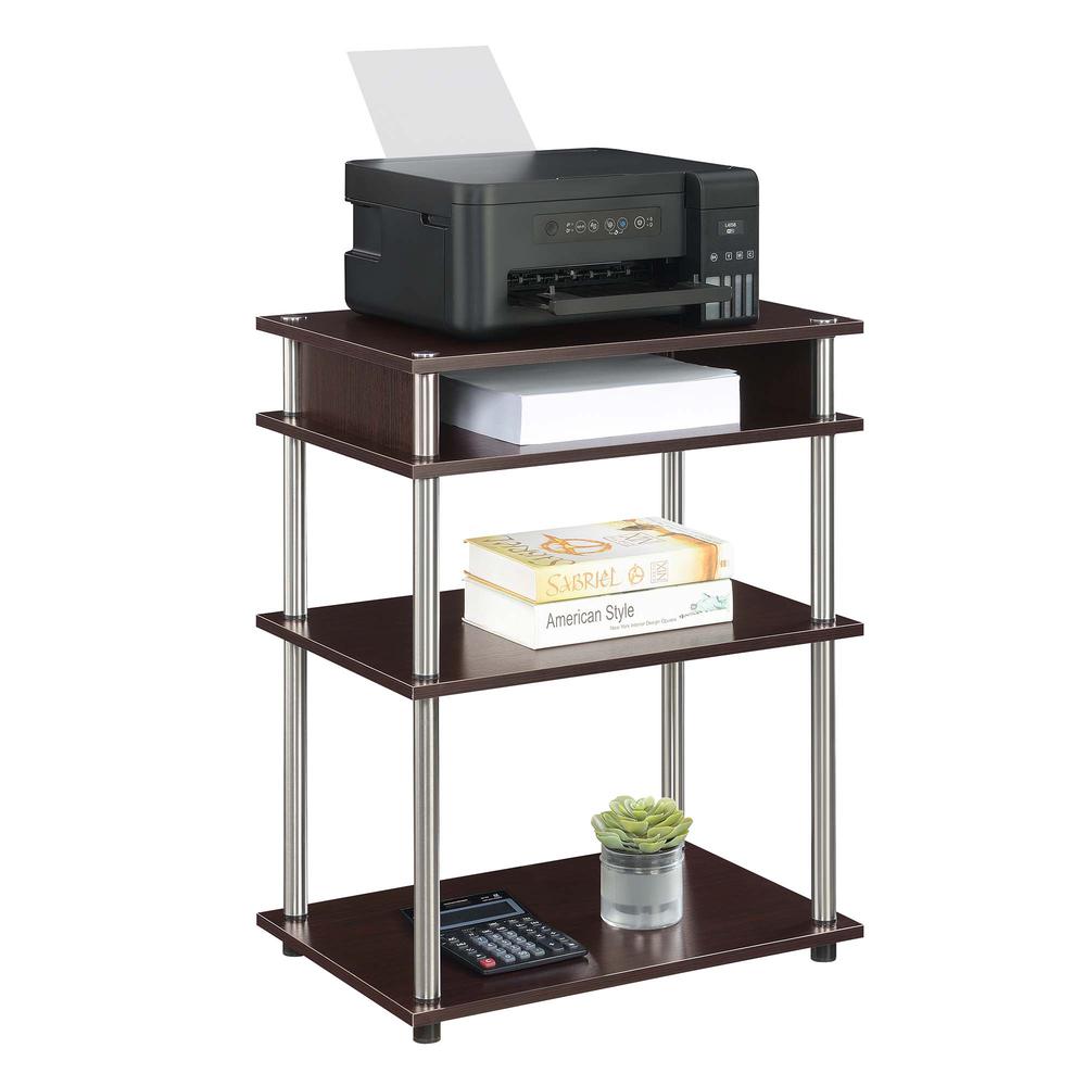 Designs2Go No Tools Printer Stand with Shelves. Picture 2
