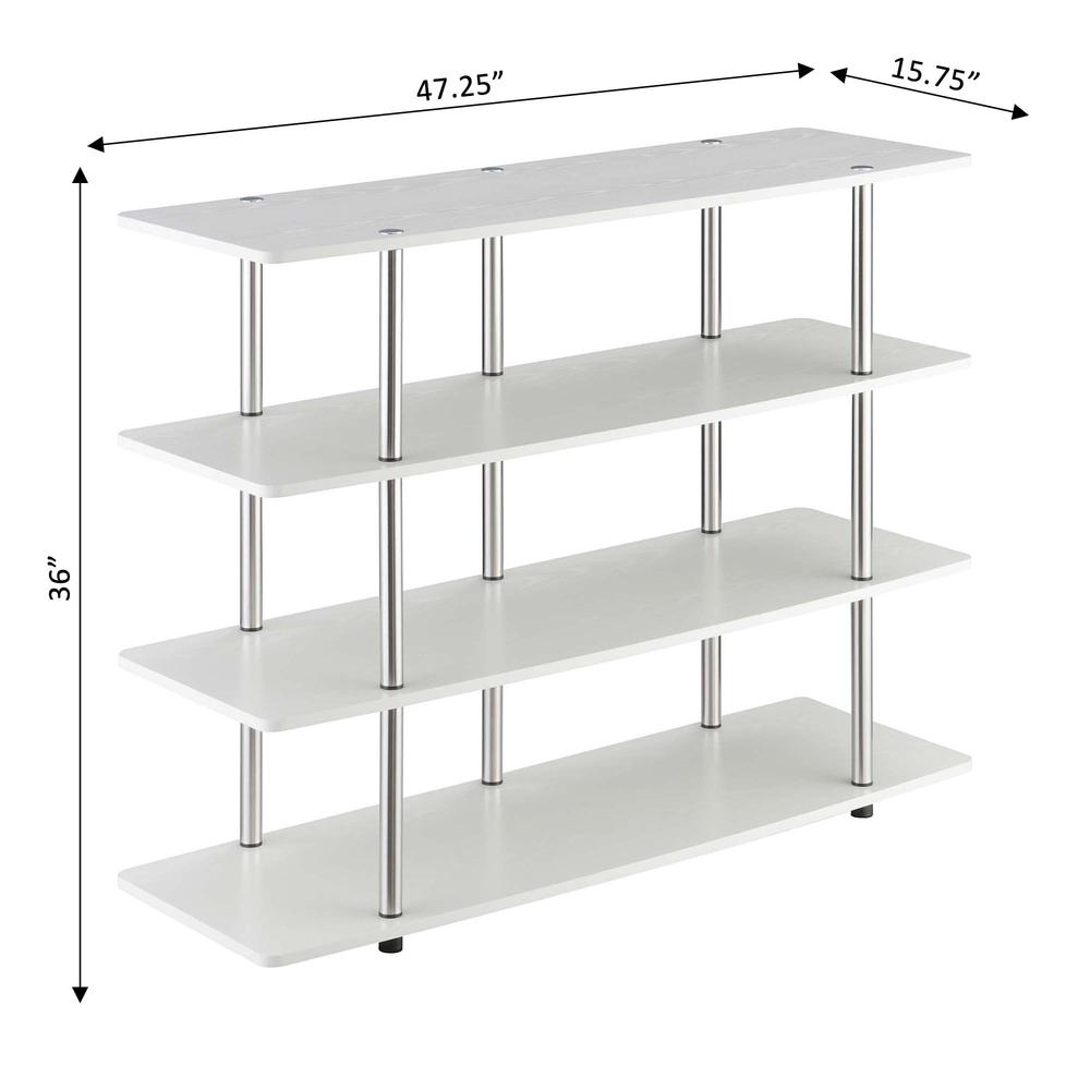Designs2Go XL Highboy 4 Tier TV Stand, R4-0556. Picture 4