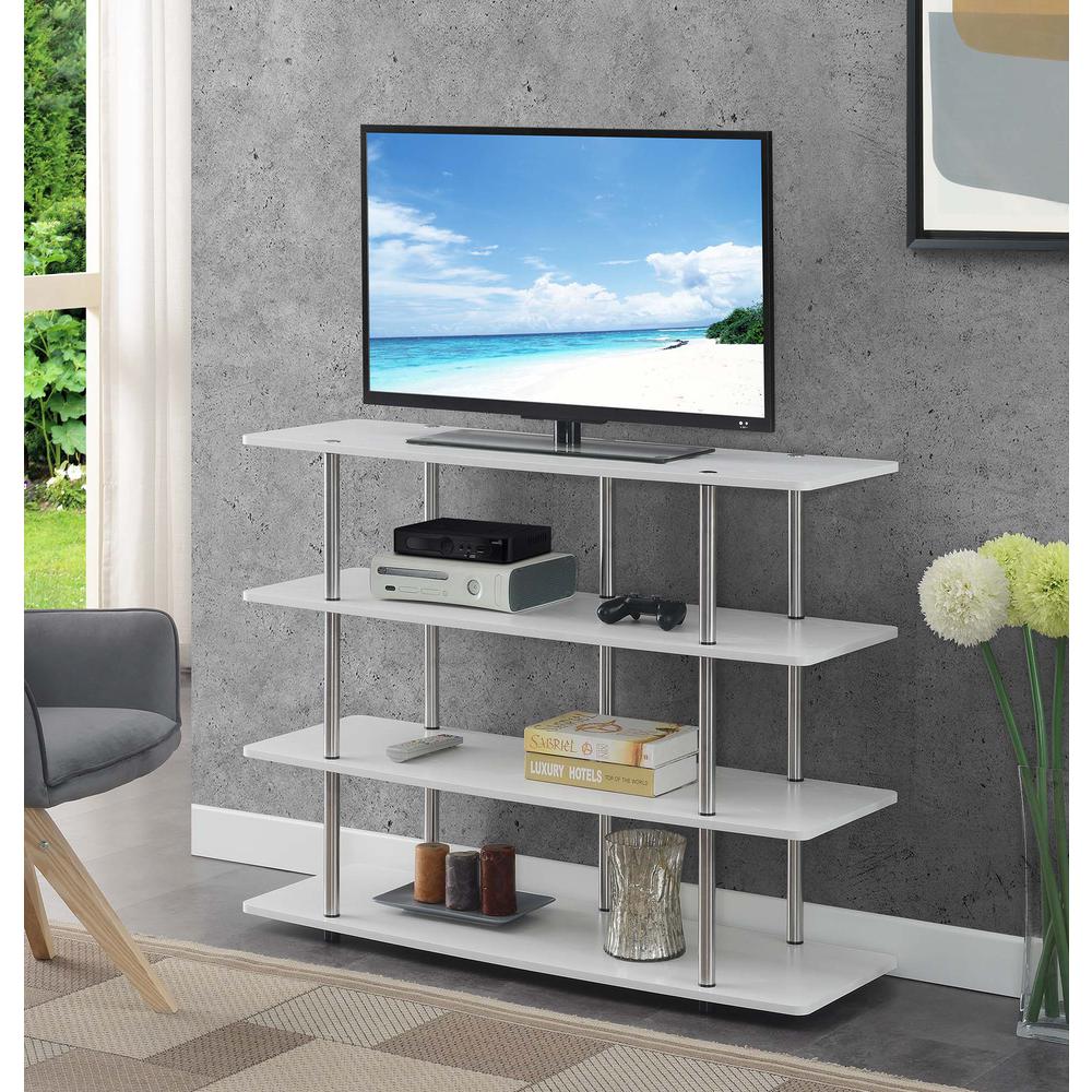 Designs2Go XL Highboy 4 Tier TV Stand, R4-0556. Picture 3