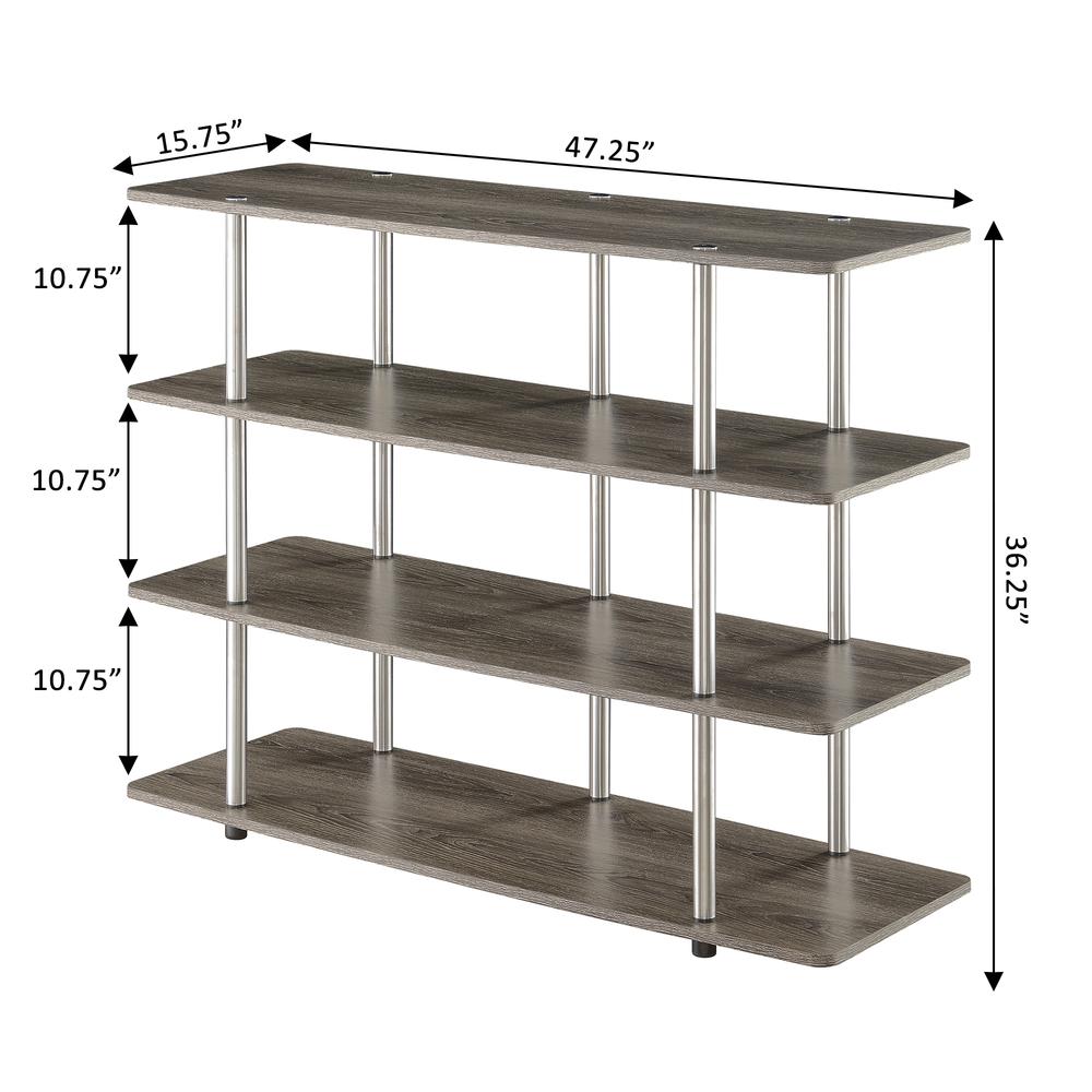 Designs2Go XL Highboy 4 Tier TV Stand. Picture 4
