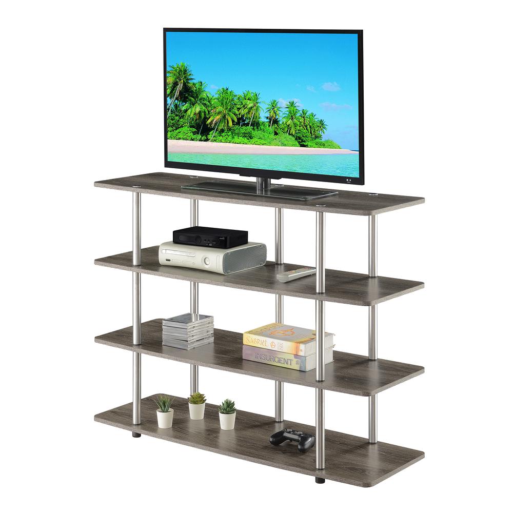 Designs2Go XL Highboy 4 Tier TV Stand. Picture 1