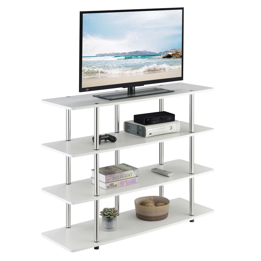 Designs2Go XL Highboy 4 Tier TV Stand, R4-0556. Picture 2