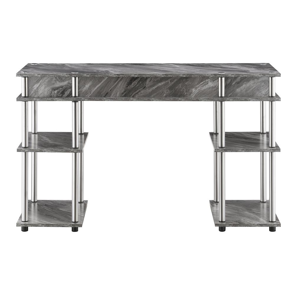 Designs2Go No Tools Student Desk, Gray Marble. Picture 5