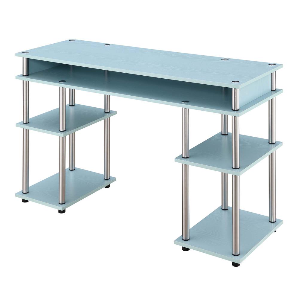 Designs2Go No Tools Student Desk with Shelves, R4-0537. Picture 2
