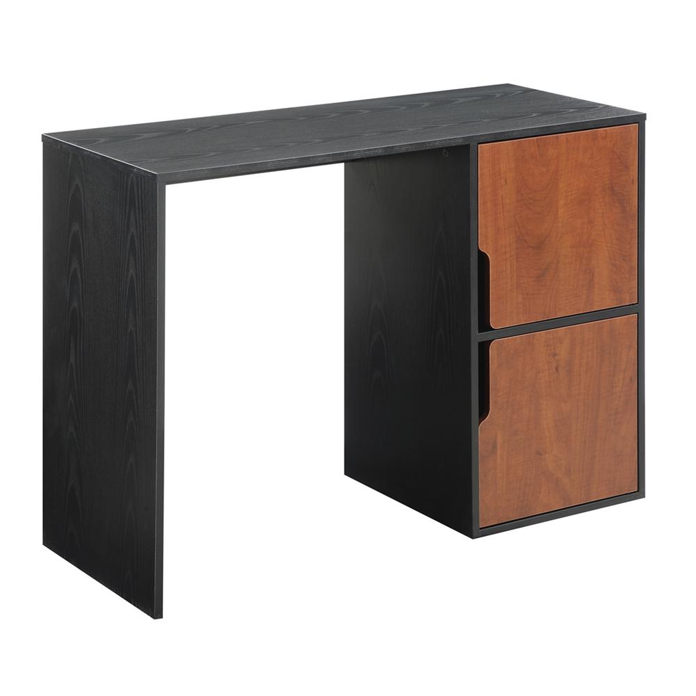 Designs2Go Student Desk with Storage Cabinets. Picture 1