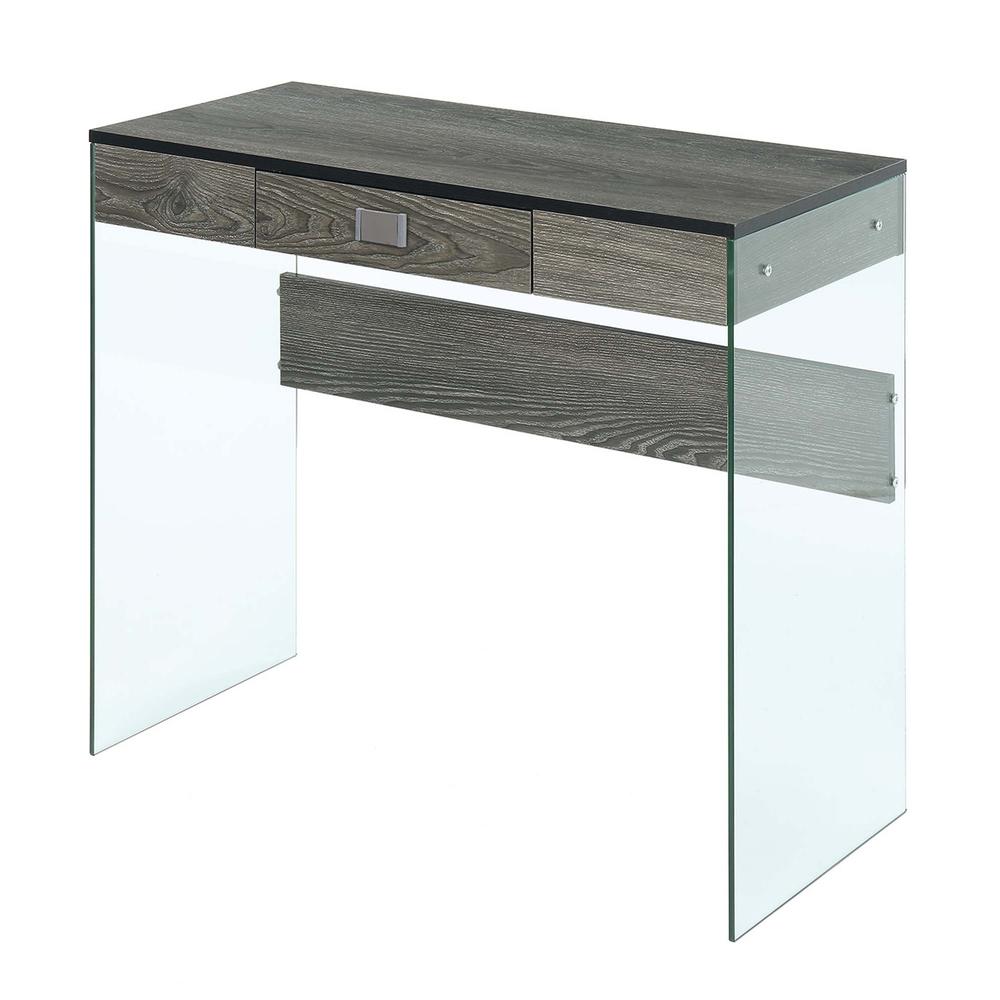 SoHo Glass 36" Desk. Picture 4