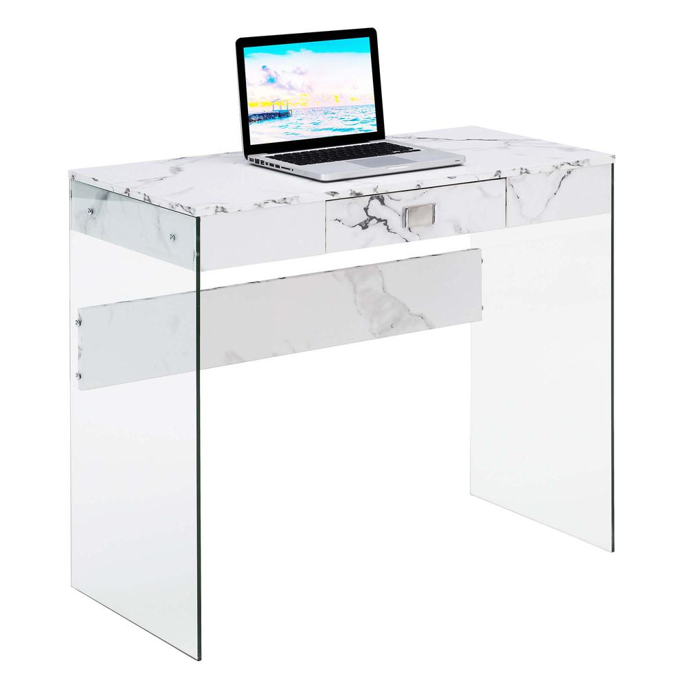SoHo Glass 36 Desk. Picture 2