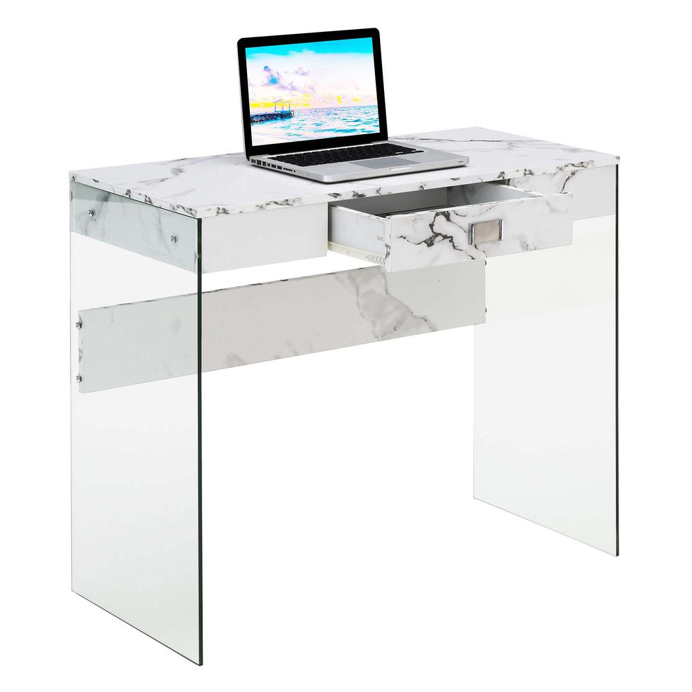 SoHo Glass 36 Desk. Picture 4